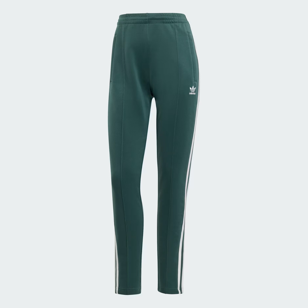 Adidas Women's Small Superstar Track Pants SST Classics - Mineral Green - Small - Picture 8 of 8